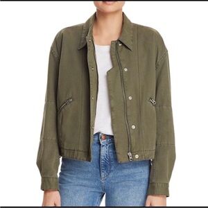 Rag & Bone Olive Green Oversized Military Jacket